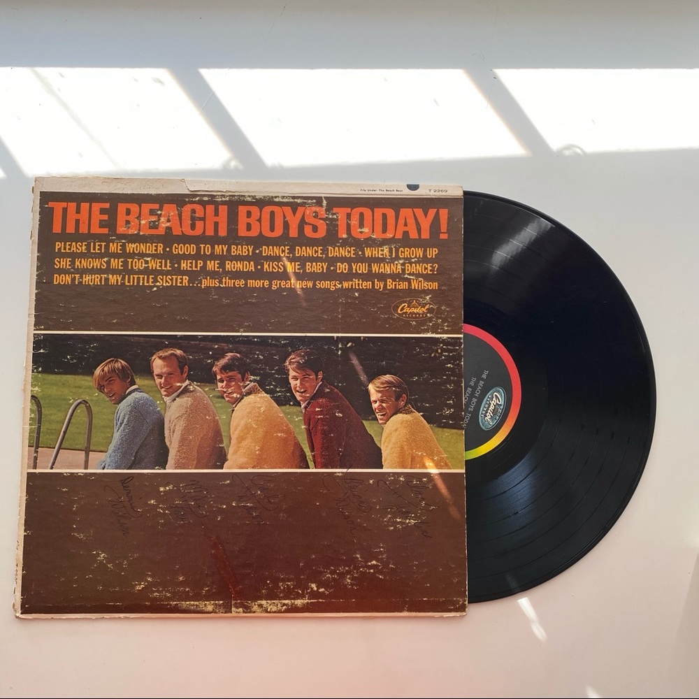 The Beach Boys Today! Vintage Vinyl Record Album